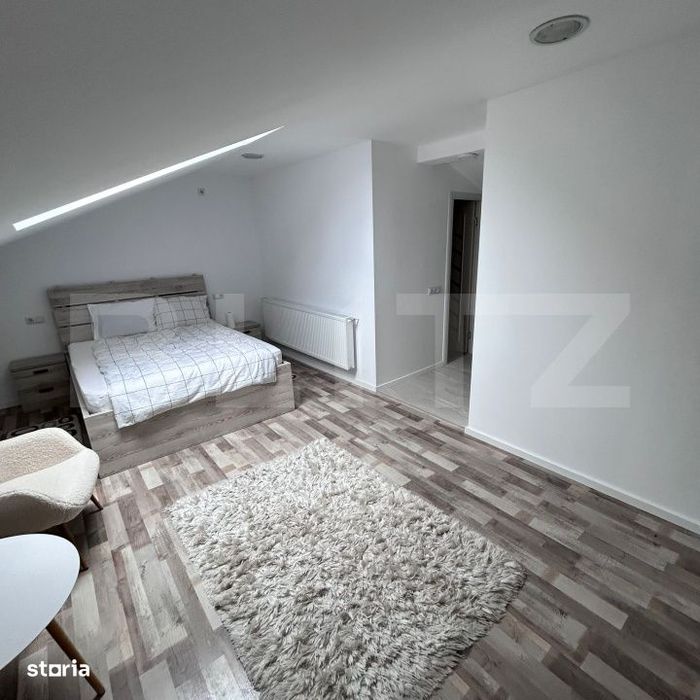 Apartament 37 mp, mansarda, mobilat si utilat, ideal locuinta sau inve