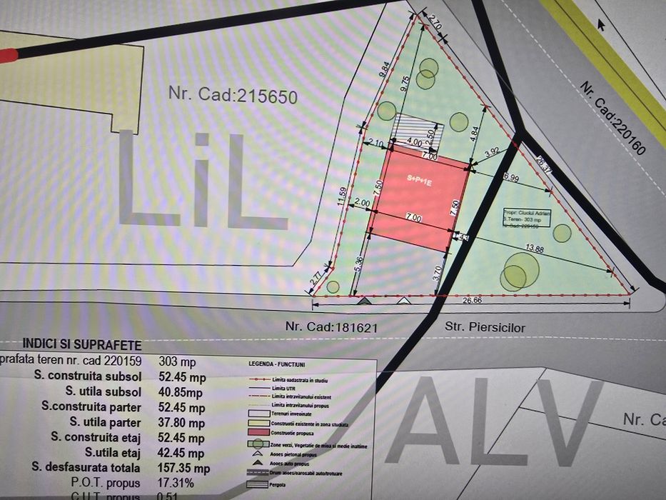 Teren pentru casa moderna