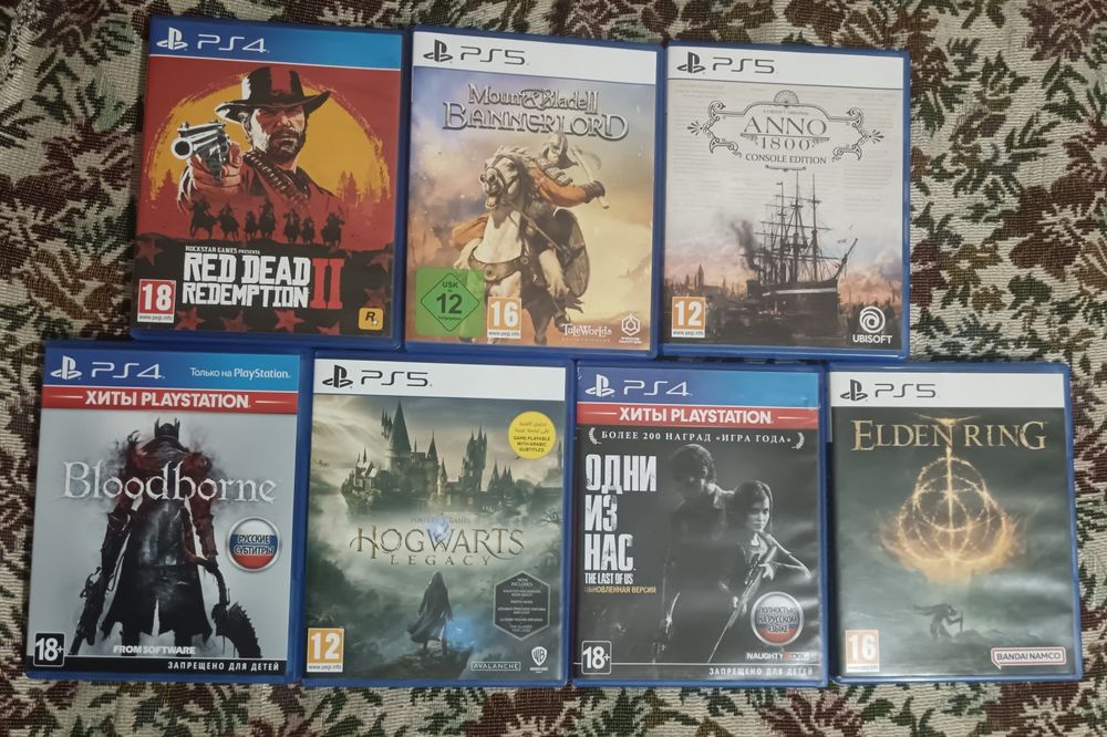 Продаю диски для Playstation 5