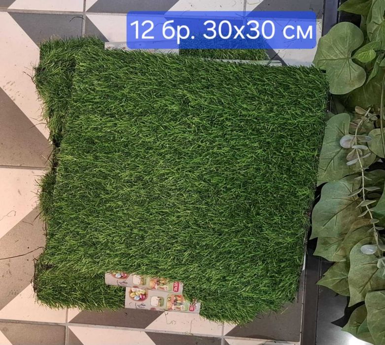 Изкуствена зеленина, пана за стена, панели за декорация