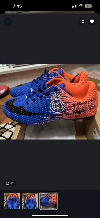 бутсы найк новые