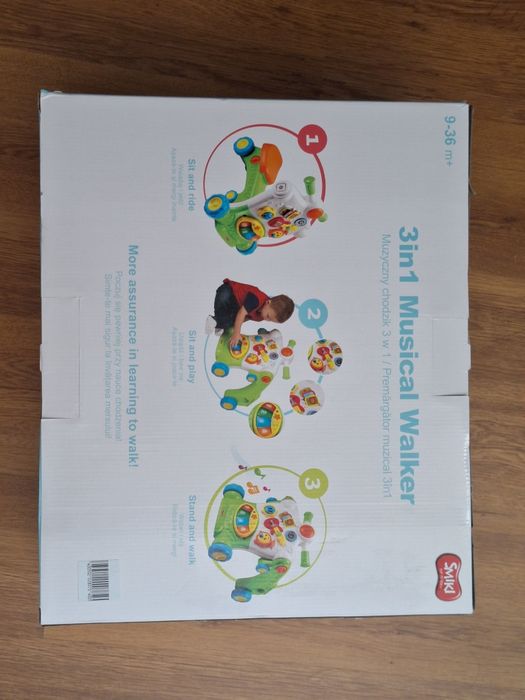 (Pre)Antemergator Smiki 3 in 1 si centru de activitati