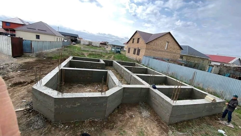 Фундамент Опалубка Бетон