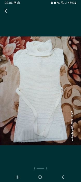 Rochita tricotata alba