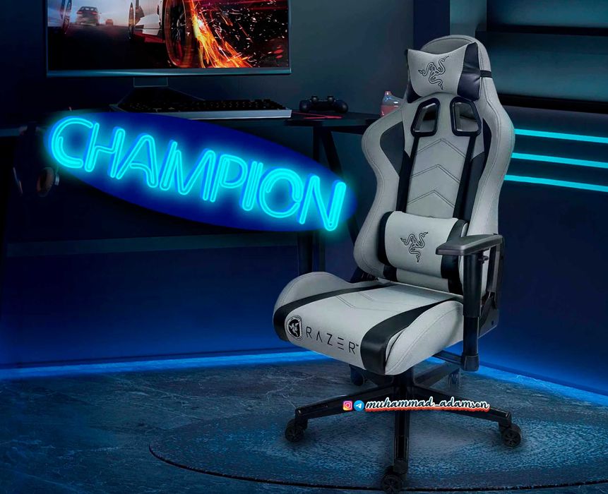 Игровое кресло Champion c бесплатной доставкой, гарантия 1 года !
