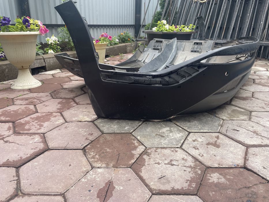 Задний бампер хендай санта фе 2022 года