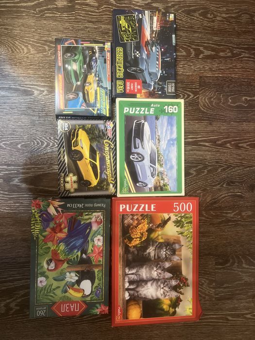Продам много пазлов