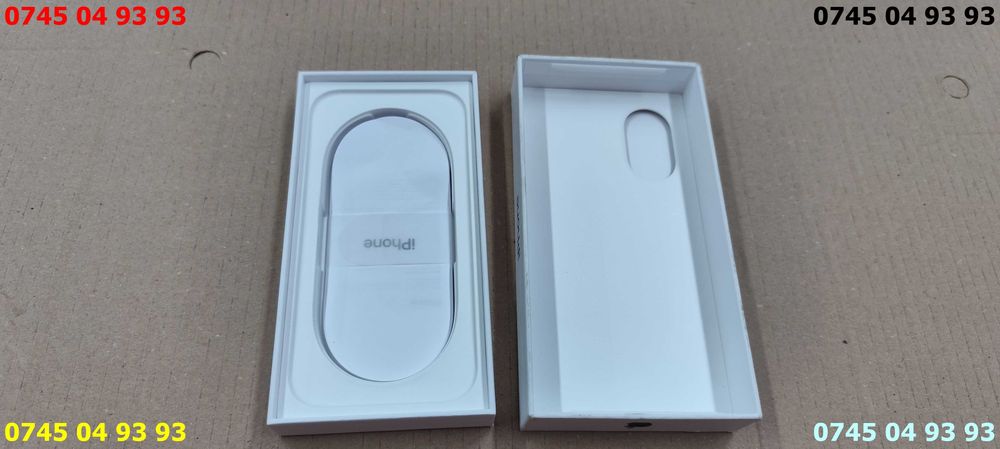 cutie goala telefon IPHONE 16 Black 128gb