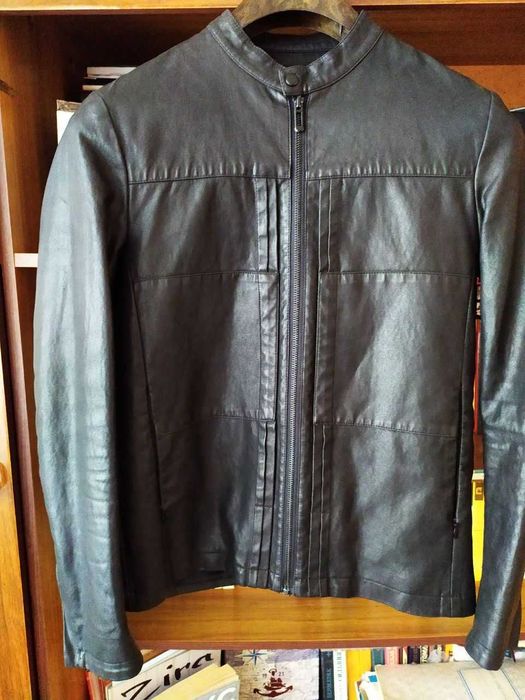 Кожаная куртка мужская