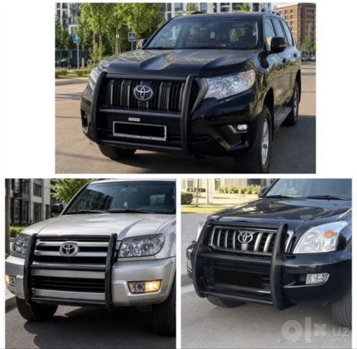 Защита бампера Toyota Land Cruiser Prado 4Runner