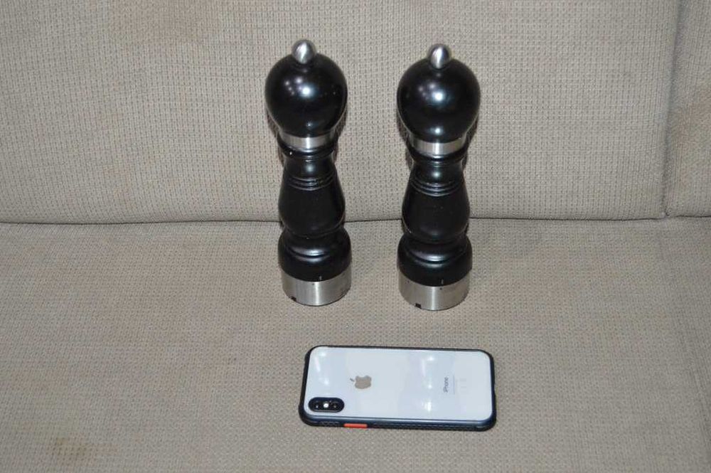 Set rasnite sare piper Peugeot Mill Chateauneuf Black Wood