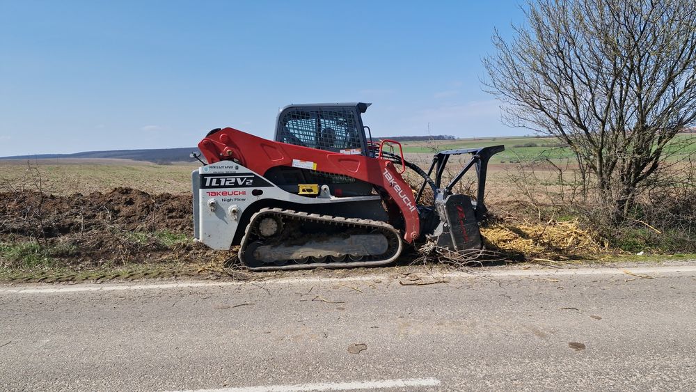 Мини Верижен Мулчер