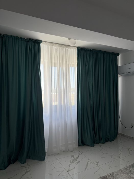 Draperii blackout  turcoaz