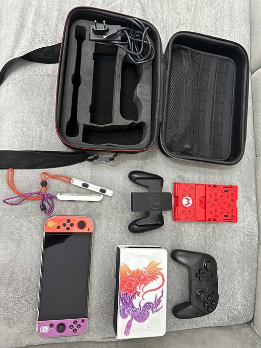Consola Nintendo Switch OLED - Pokemon Scarlet & Violet Edition