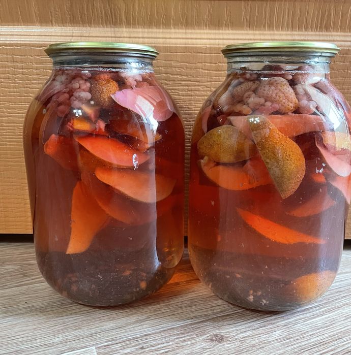 Компоты ассорти свежие