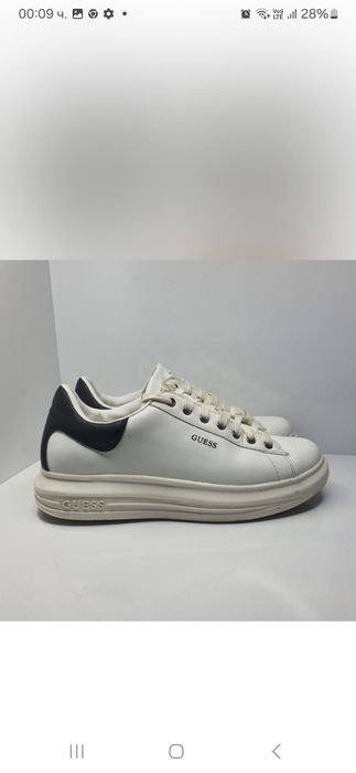Обувки Guess естествена кожа и еко