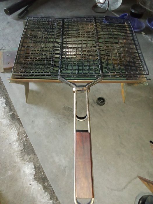 Самодельный разборный мангал