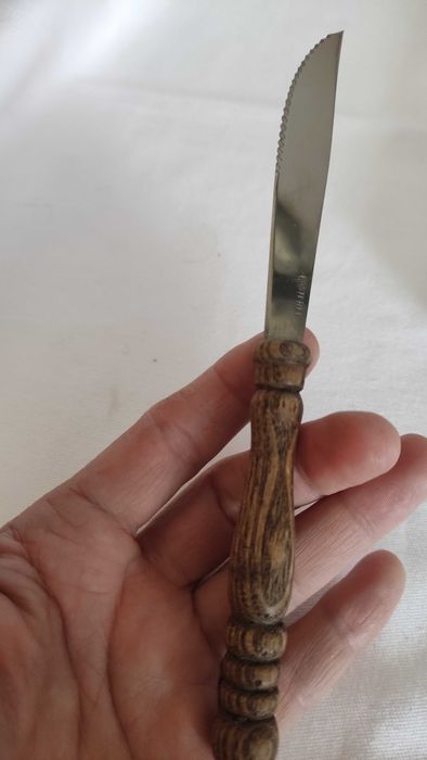 Нов комплект немски ножчета за плодове с дървени дръжки