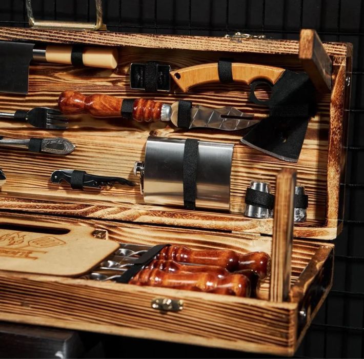 Set Premium pentru Gratar / Camping - Cadoul Perfect