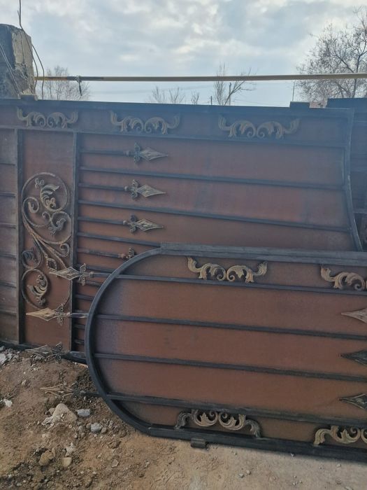 Ворота с калиткой