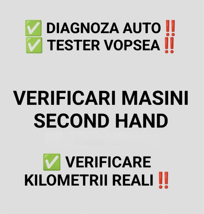 Tester / Diagnoza AUTO acasa la tine