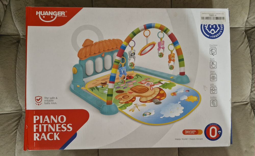 Игрушка коврик-пианино