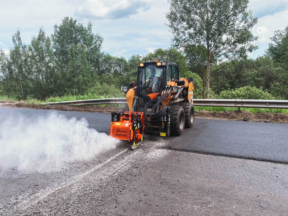 Фреза Impulse FD 400 SSL на JCB SSL 175 / JCB 175