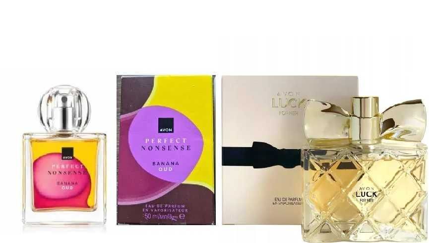 Set 2 prod.(Parfum Perfect Nonsense Banana Oud 50ml si Avon Luck 50ml)-Avon