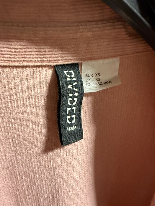 H&M розова риза/яке