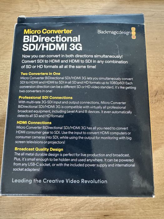 Blackmagic Design Micro Converter BiDirectional SDI/HDMI 3G