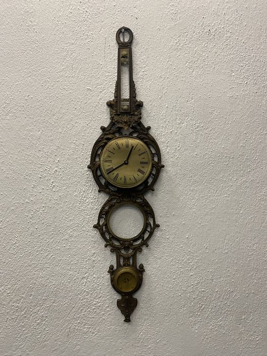 Френска барокова рамка от масивен месинг