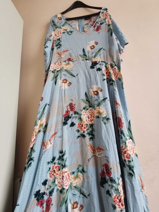 ЕЛЕГАНТНИ МАКСИ рокли -голям размер до 5ХЛ