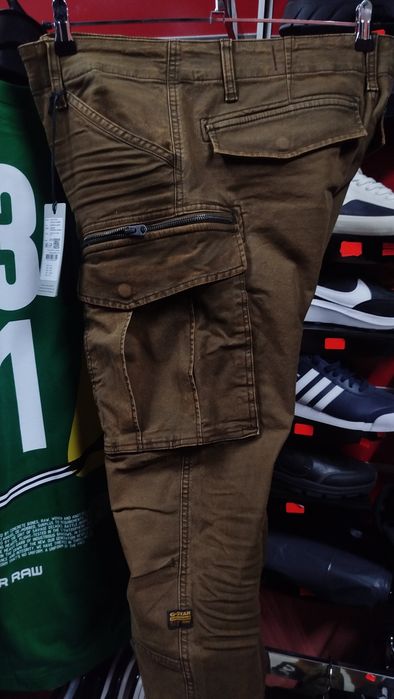 Оригинален панталон G-Star Raw Rovic Zip W33 нов мъжки еластичен