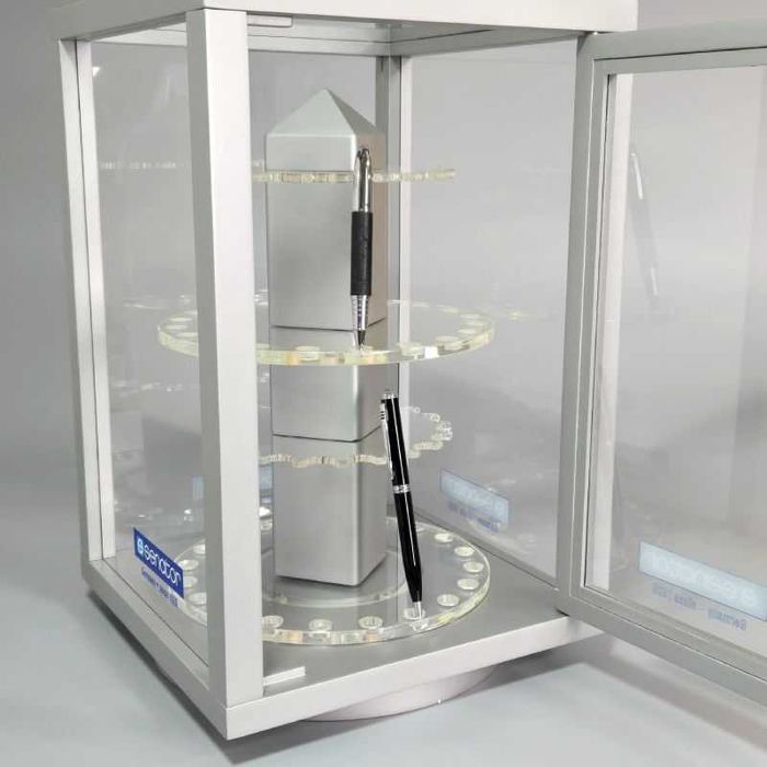 Луксозна въртяща се витрина за химикалки и писалки