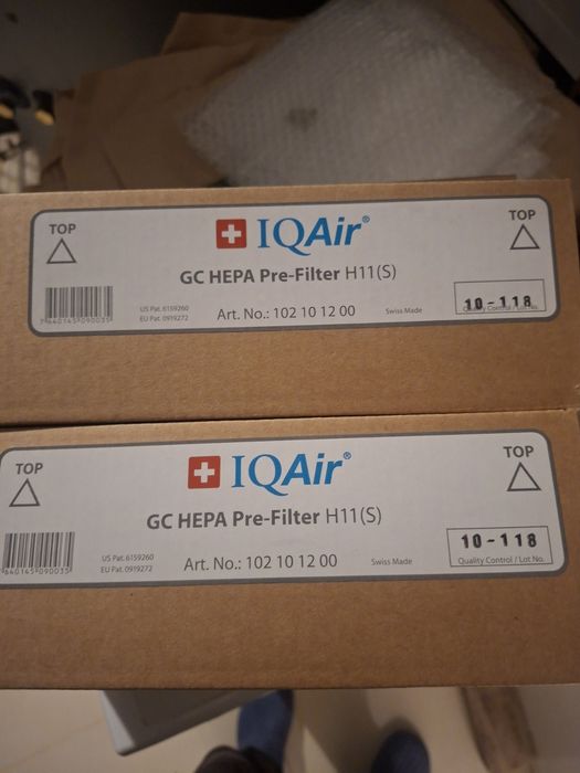 IQAir GC MultiGas – професионален швейцарски пречиствател за въздух+ 4 нови резервни филтъра