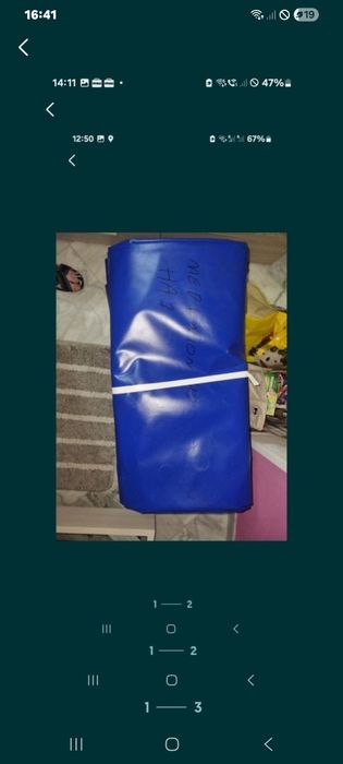 Prelate (niciodată folosite)groase de camion  cu găici pe toate lat.