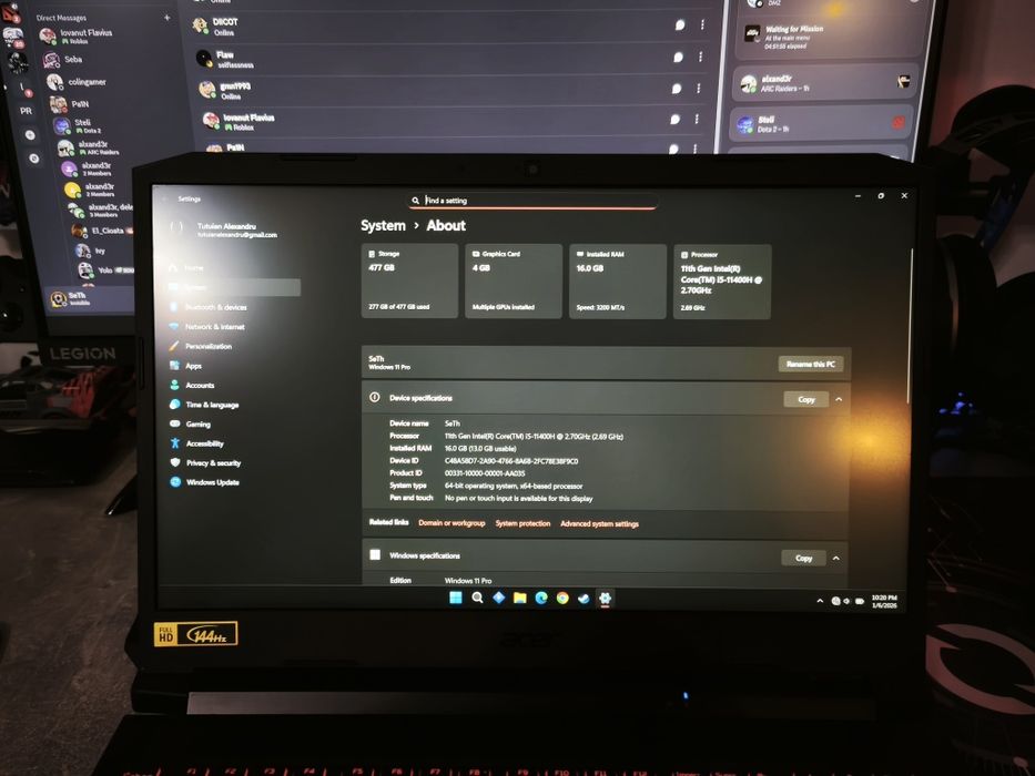 Laptop Gaming Acer Nitro 5