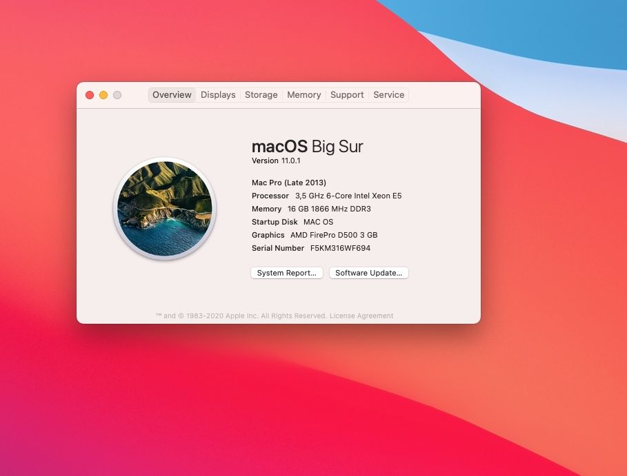 Mac Pro, Video 6Gb, 16 GB ram, SSD 512