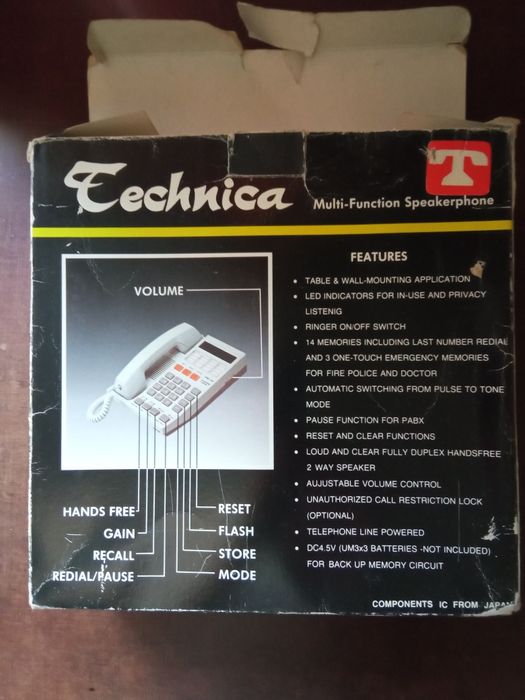 Телефоны стационарные  , проводной и беспроводной