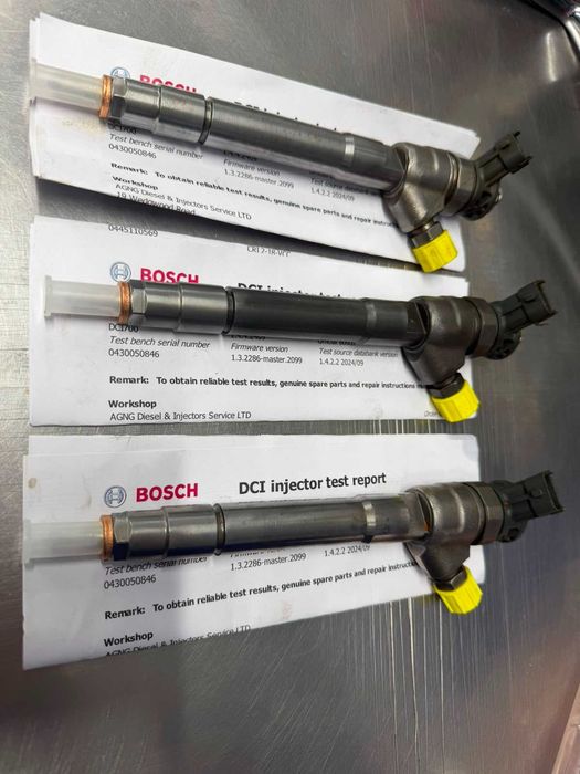 Рециклирани Дюзи Bosch 0445110569 (гаранция, тествани, готови за монтаж) за FIAT/OPEL/RENAULT