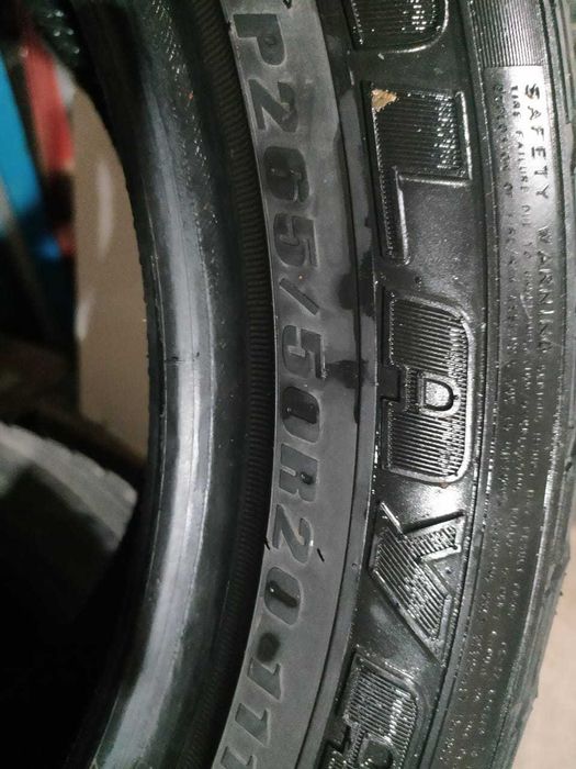 Шины 265/50 R20, б/у