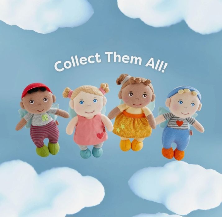 Кукла Haba Guardian Angel Lucy малка кукла бебе ангелче