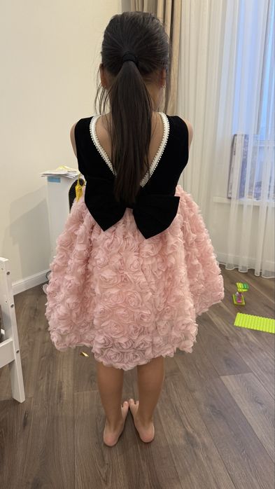 Бархатное платье на девочку