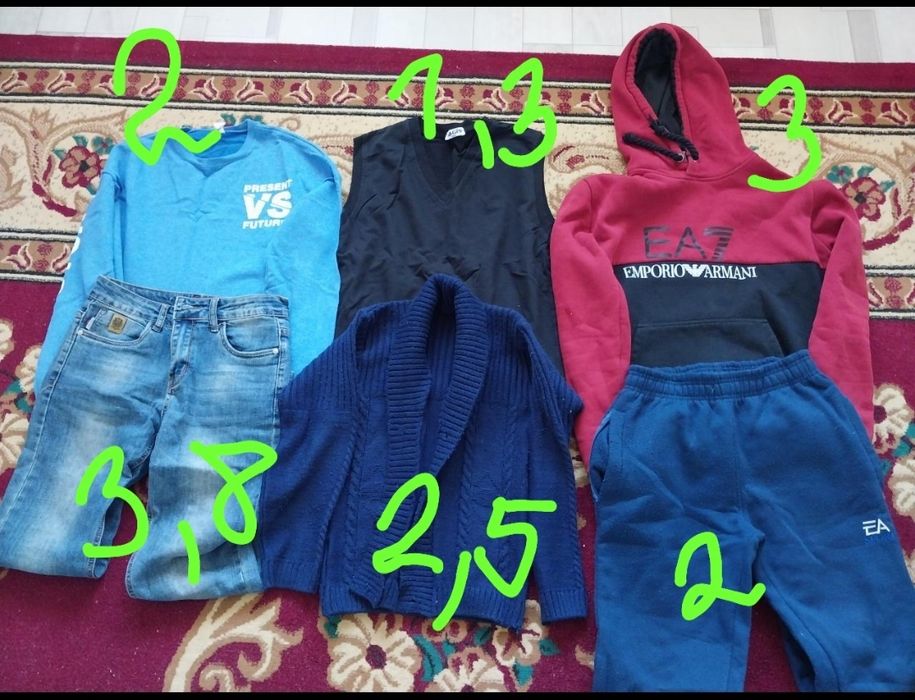 СРОЧНО ОЧЕНЬ ДЕШОВО Одежда для мальчиков  7-13 лет.