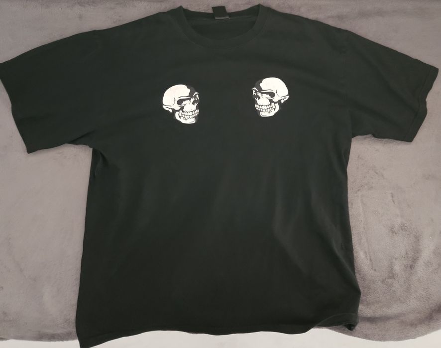 Cand tricou Number Nine (n)nine double skull
