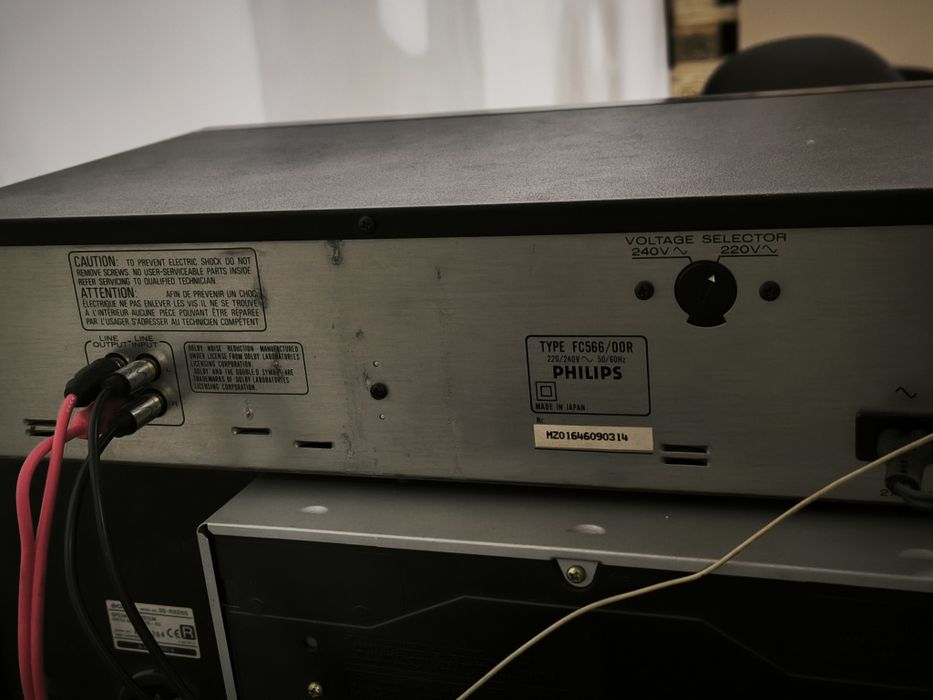 Дек Philips FC566 + Sony TC330 + Тонколони Sony