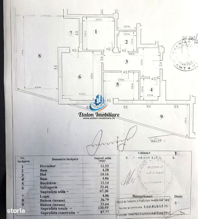 Apartament 2 camere, 2 bai, etaj 1, 2 terase 59 mp, Darmanesti