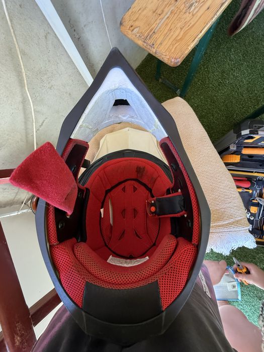 Casca cross xl zgariata