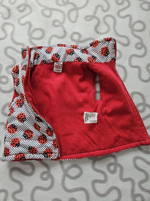 Else бебешко елече на калинки 3-6 мес. Disney  бебешки халат 0+.