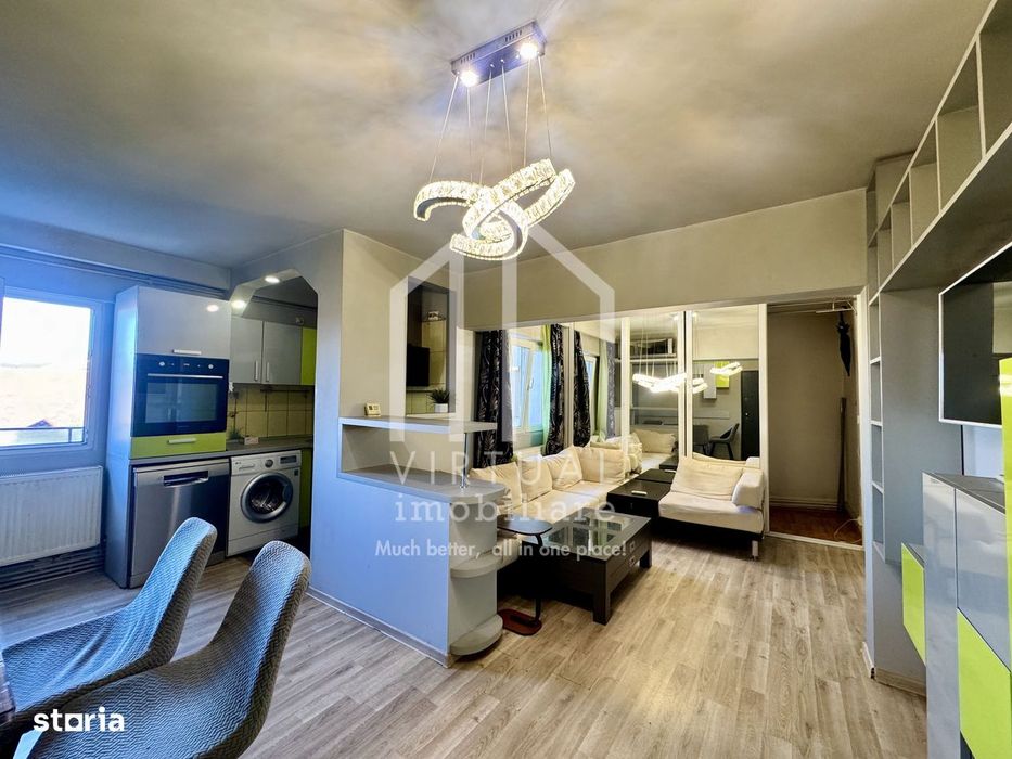 Apartament cu 3 camere, 66mp utili, mobilat - Zona Centrala